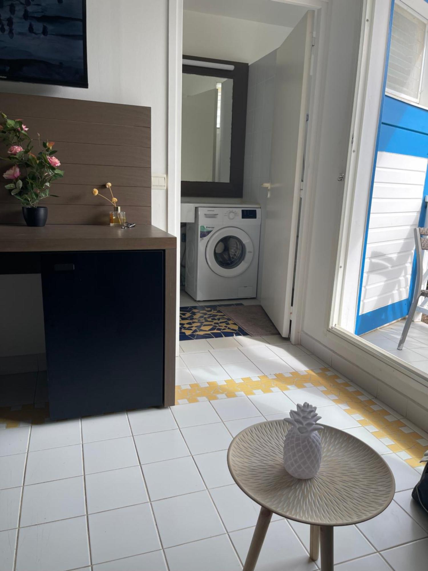Studio 25 M Manganao Joela 4 Personnes Avec Machine A Laver (Adults Only) Saint-Francois  Exterior foto